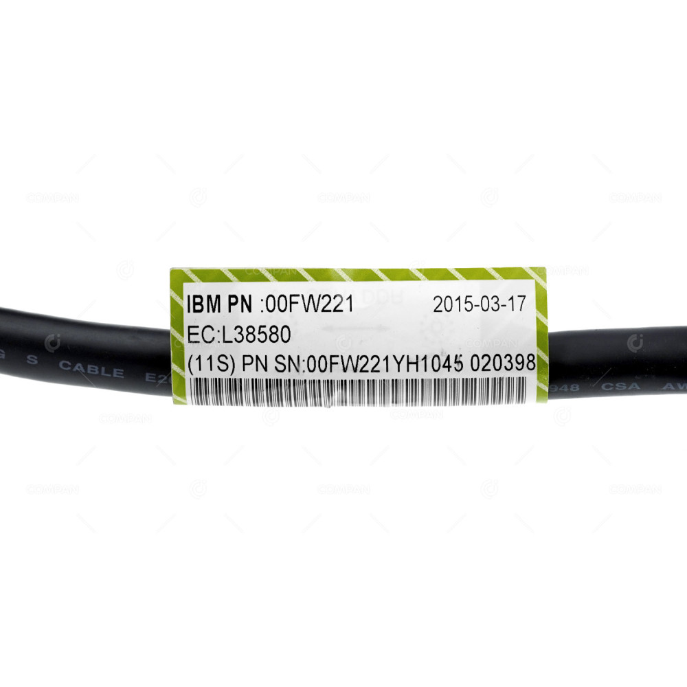 00FW221 IBM 12 CHANNEL SDR DDR CABLE 3M